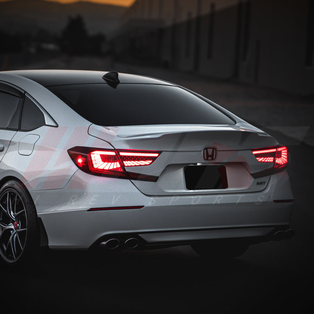Clear White Tail Lights for 2018-2022 Honda Accord Sedan LED Rear Light LH+RH Clear White Tail Lights for 2018-2022 Honda Accord Sedan LED Rear Light LH+RH