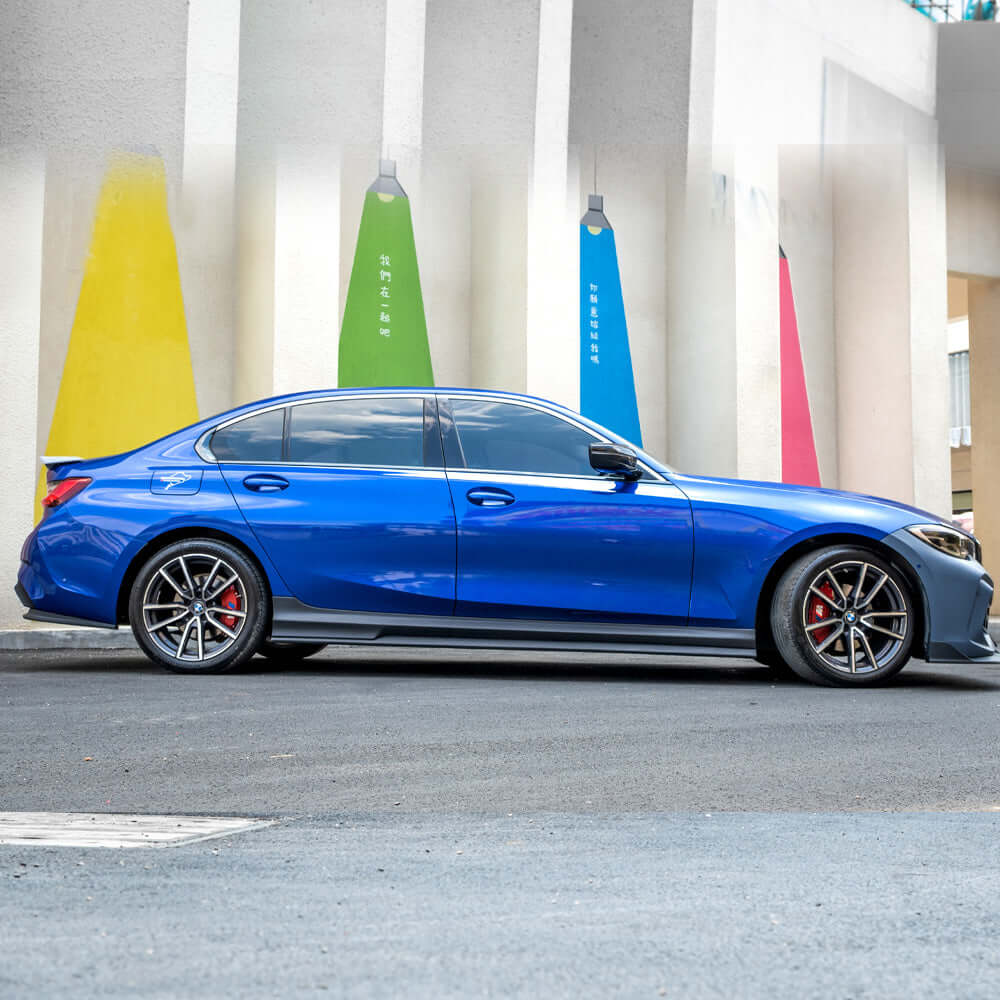 2019-2022 BMW G20 G21 3 Series Side Skirts by Yofer | HiRev Sports