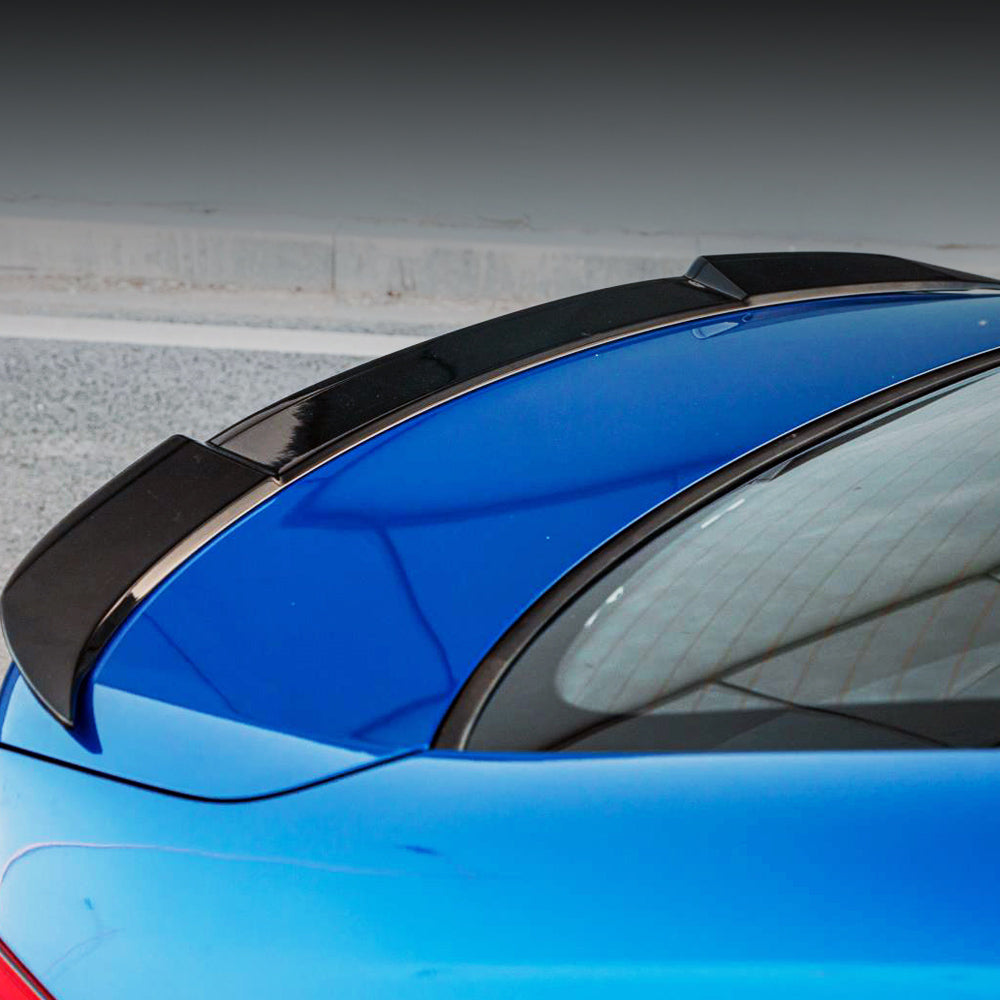Fits 12-15 Honda Civic Sedan RS Style Gloss Black High Kick Trunk