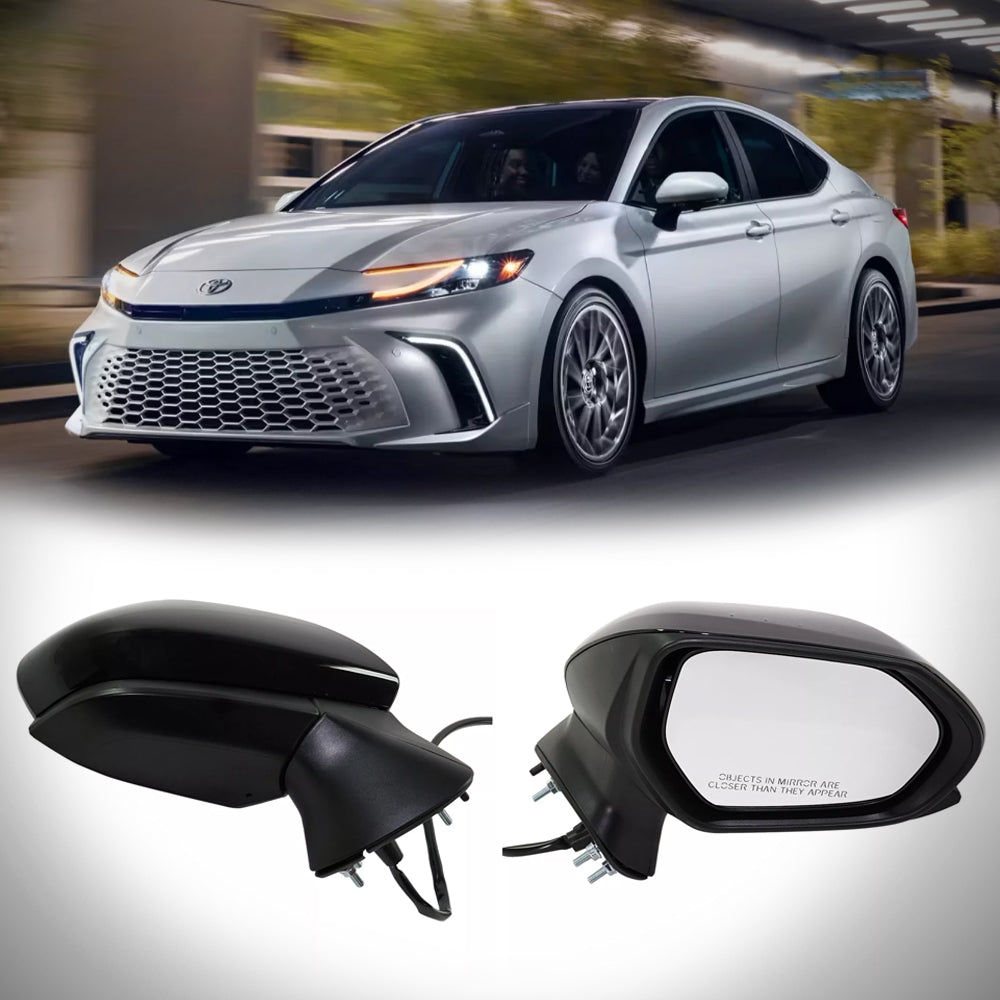 2025-2026 Toyota Camry Power Folding Mirrors - Elite Series