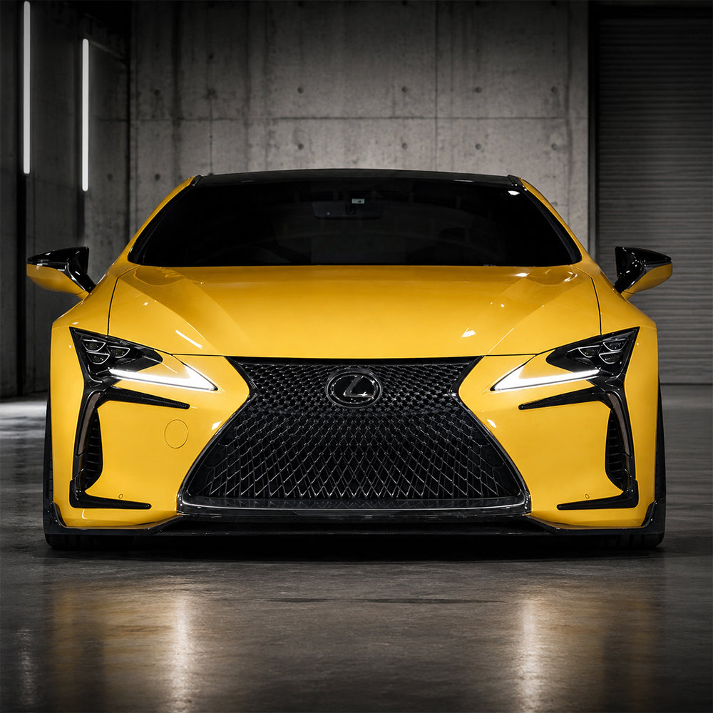 2018-2026 Lexus LC500 Front Bumper Canards | The Elite Series