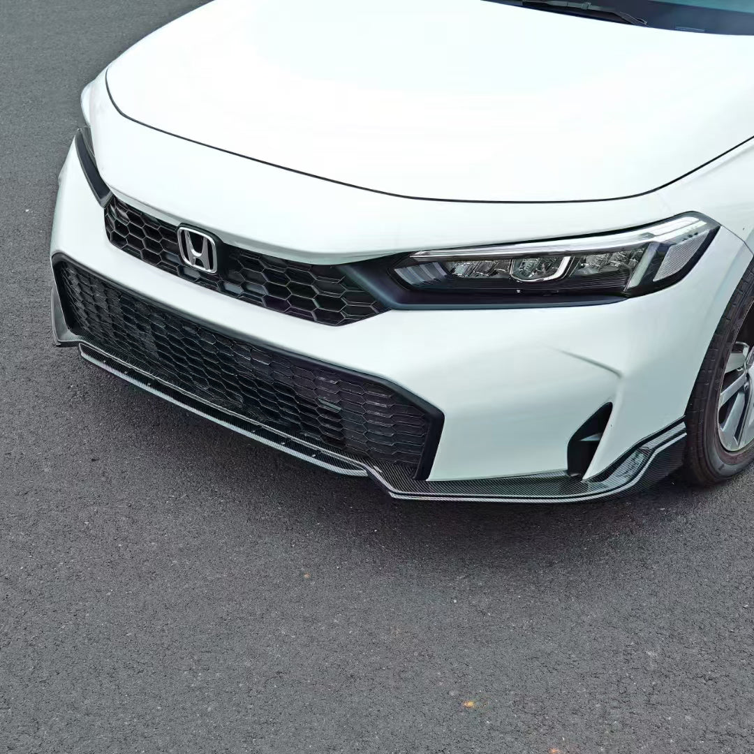 Honda Civic 11th フロントリップ HRS 2025-26 Honda Civic 11th Gen Sedan/Hatchback Front Lip - V2