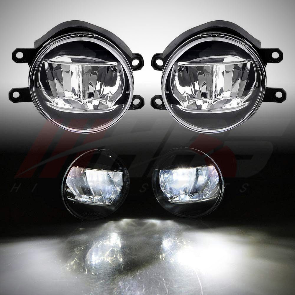 Replacement Fog Lamp Bezel LED Driving Daytime Running Lights Replacement Fog Lamp Bezel LED Driving Daytime Running Lights