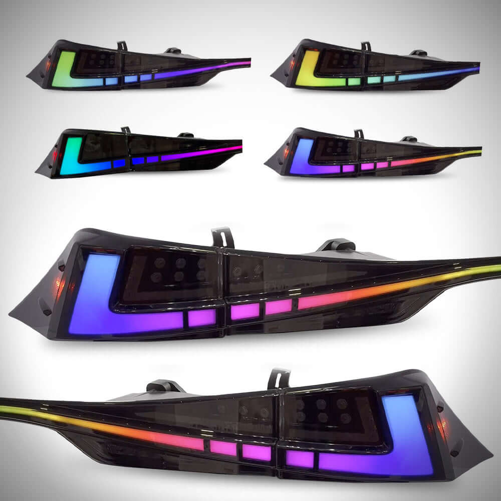 2014-2020 Lexus IS Series RGB LED Tail Lights V1 | HiRev Sports