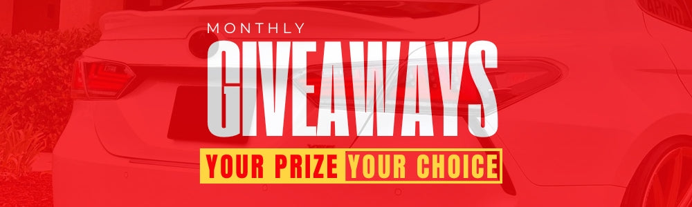 MONTHLY GIVEAWAYS ARE HERE!