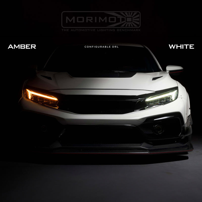 2017-2021 Honda Civic Hatchback XB LED Headlights by Morimoto | HiRev Sports