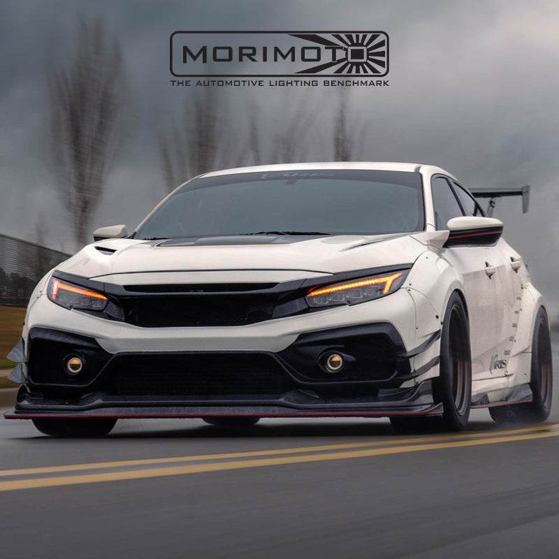 2017-2021 Honda Civic Hatchback XB LED Headlights by Morimoto | HiRev Sports