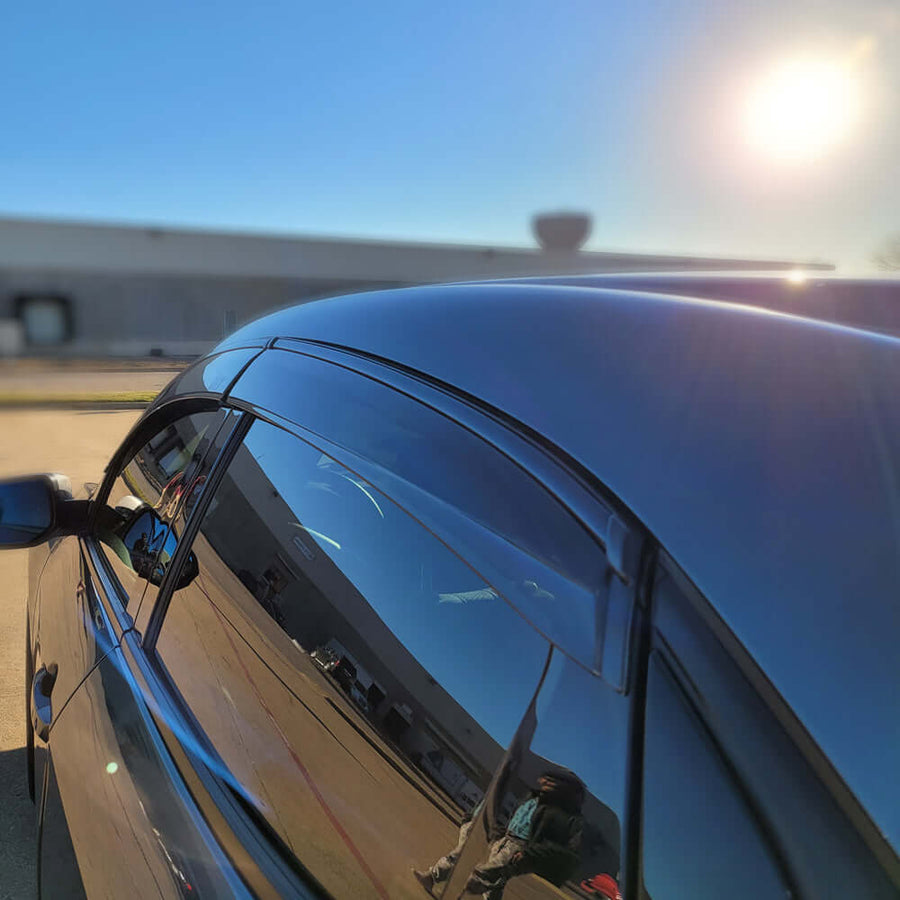 2017-2021 Honda Civic Hatchback FK7 FK8 Window Visors Elite Series | HiRev Sports