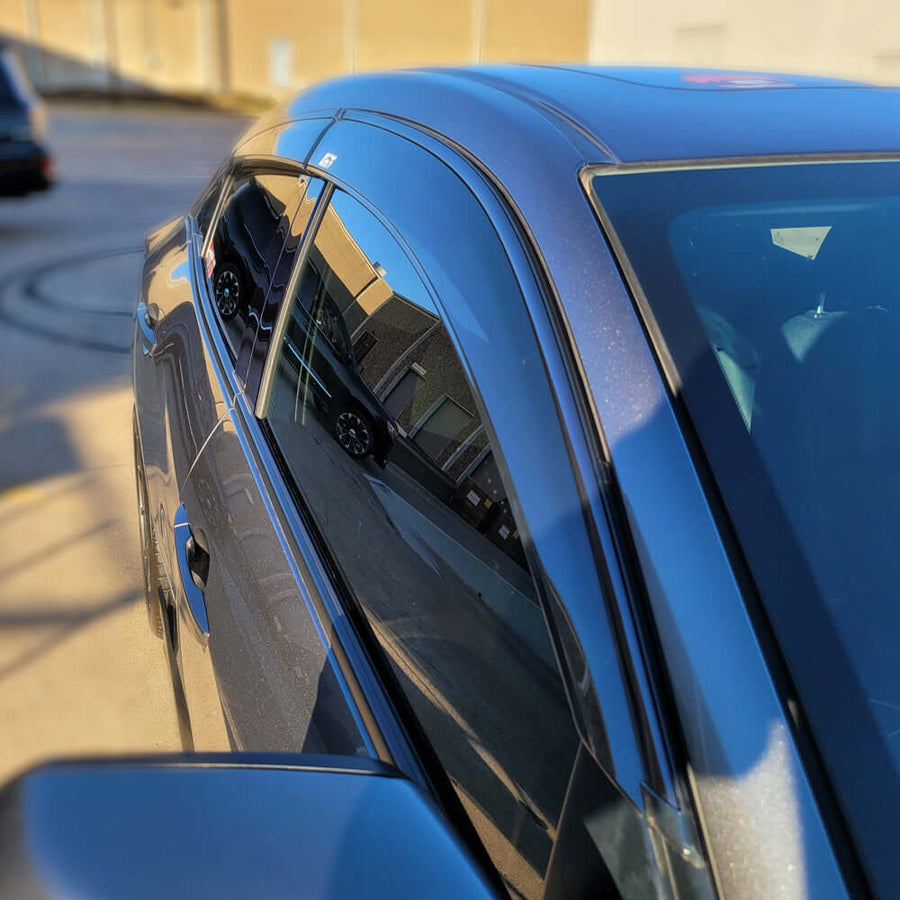 2017-2021 Honda Civic Hatchback FK7 FK8 Window Visors Elite Series | HiRev Sports