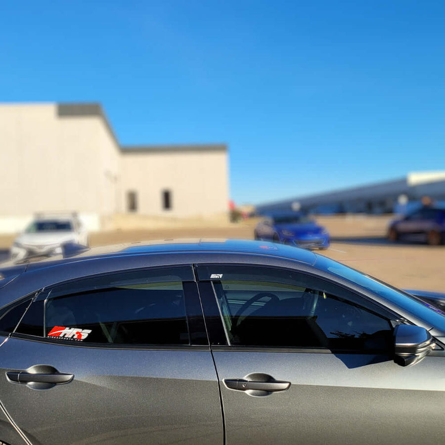 2017-2021 Honda Civic Hatchback FK7 FK8 Window Visors Elite Series | HiRev Sports