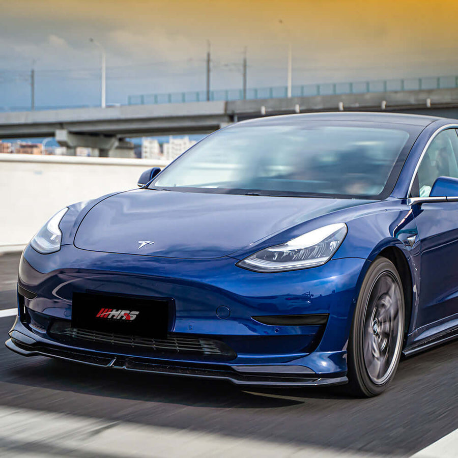 2017-2023 Tesla Model 3 Front Lip by Yofer | HiRev Sports