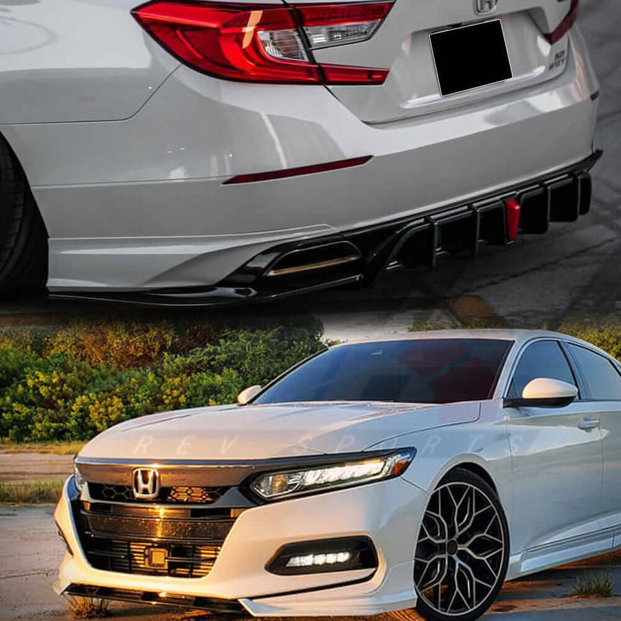 2018-2020 Honda Accord Full Body Kit V2 Upgrade by Yofer | HiRev Sports
