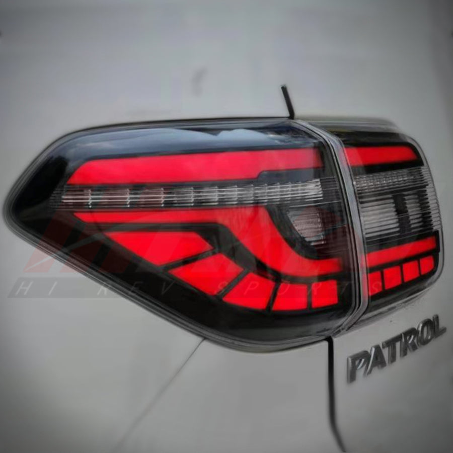 2017-2020 Nissan Armada Patrol LED Tail Lights Open Box | HiRev Sports