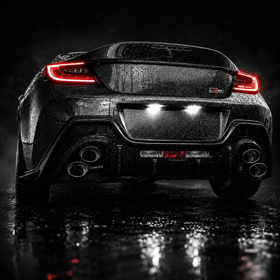 2022-2026 Toyota GR86 Subaru BRZ LED license plate lights | HiRev Sports
