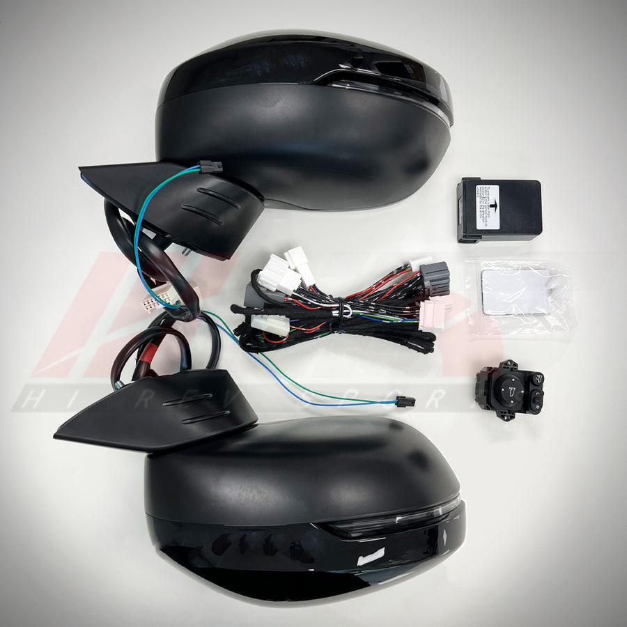 2022-2026 Honda Civic 11th Gen Power Folding Mirrors Elite Series | HiRev Sports