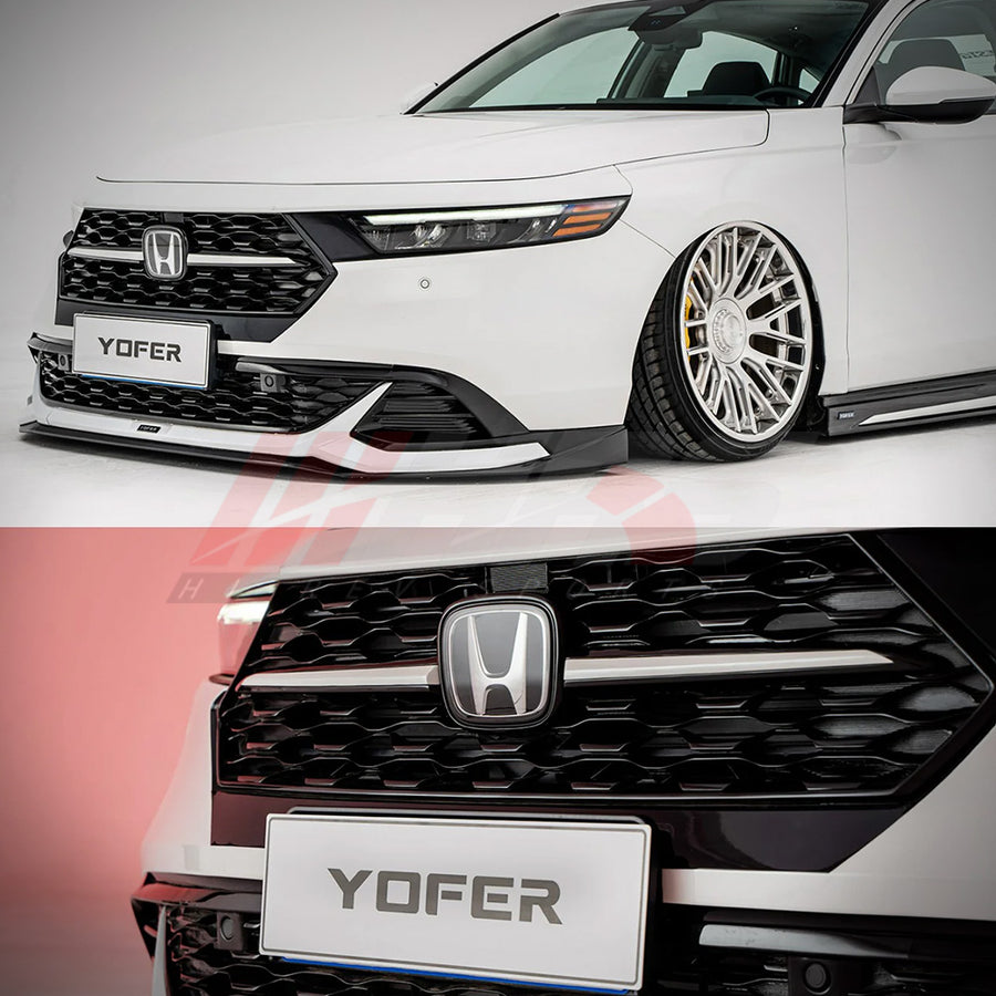 2023-2026 Honda Accord 11th Gen Front Lip + Grille by Yofer | HiRev Sports