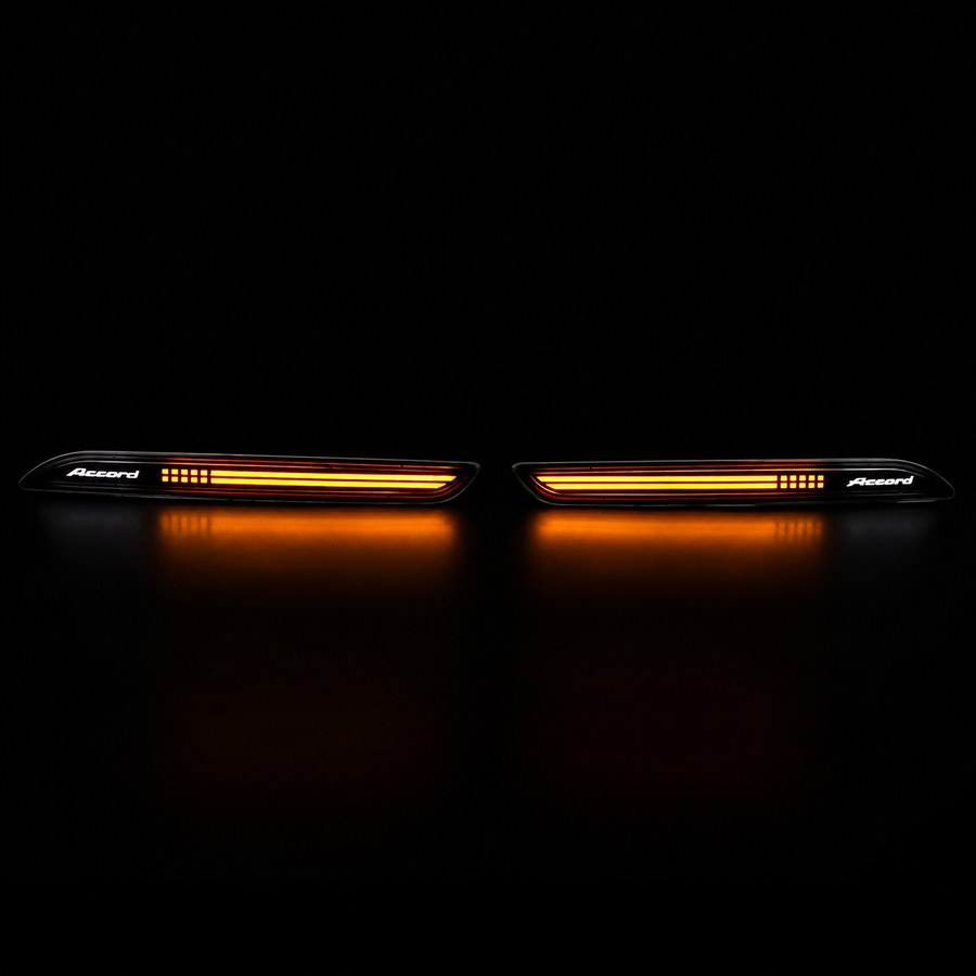 2023-2026 Honda Accord 11th Gen rear bumper LED reflectors V3 | HiRev Sports