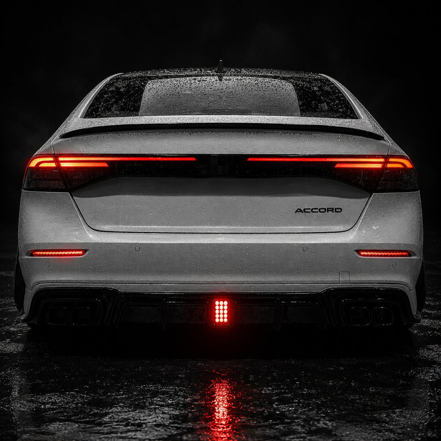 2023-2026 Honda Accord 11th Gen rear bumper LED reflectors V2 | HiRev Sports