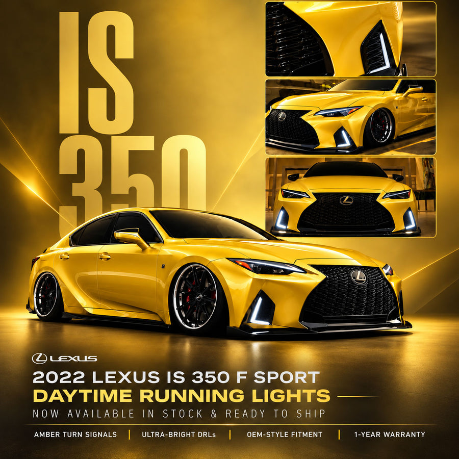 2021-25 Lexus IS Series LED Daytime Running Lights DRLs By INVOKE CONCEPTS – image 1