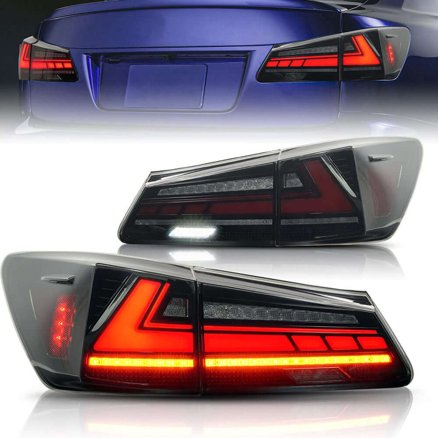 2007-2013 Lexus IS Series LED Tail Lights | HiRev Sports