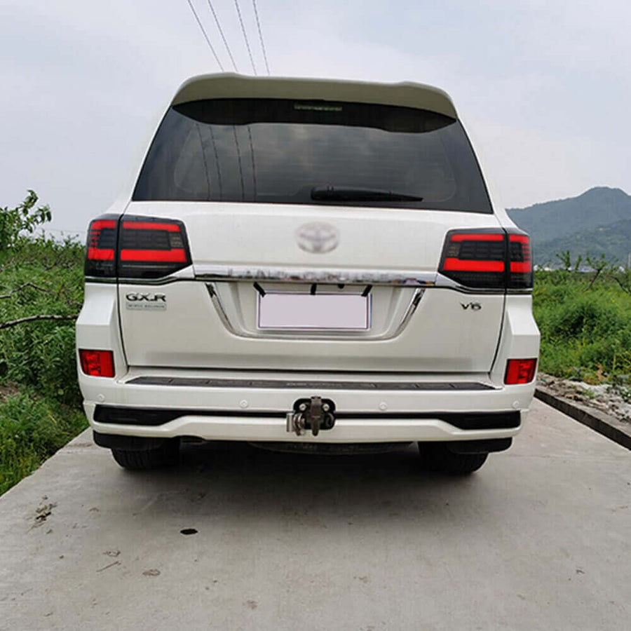 HRS 2014-21 Toyota Land Cruiser LED Tail Lights - Smoke - V1 – image 2