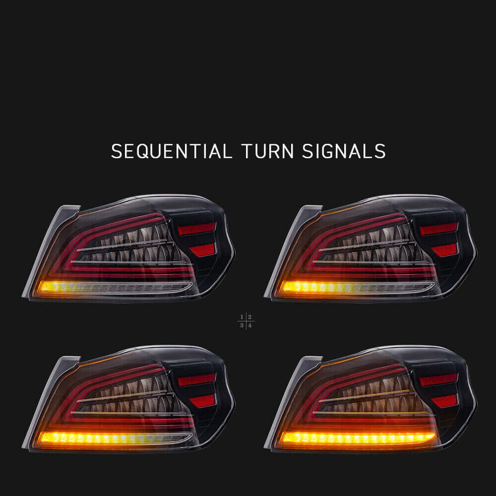 HRS 2015-19 Subaru WRX LED Tail Lights V1