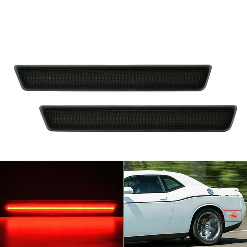 
                  
                    HRS - 2015-20 Dodge Challenger LED Side Reflectors - Marker Lights
                  
                