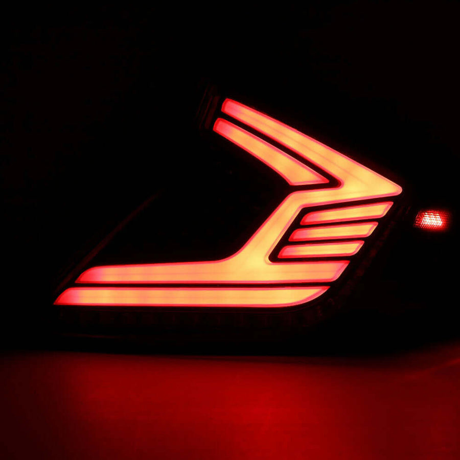 2016-2021 Honda Civic 10th Gen Sedan LED Tail Lights V4 | HiRev Sports