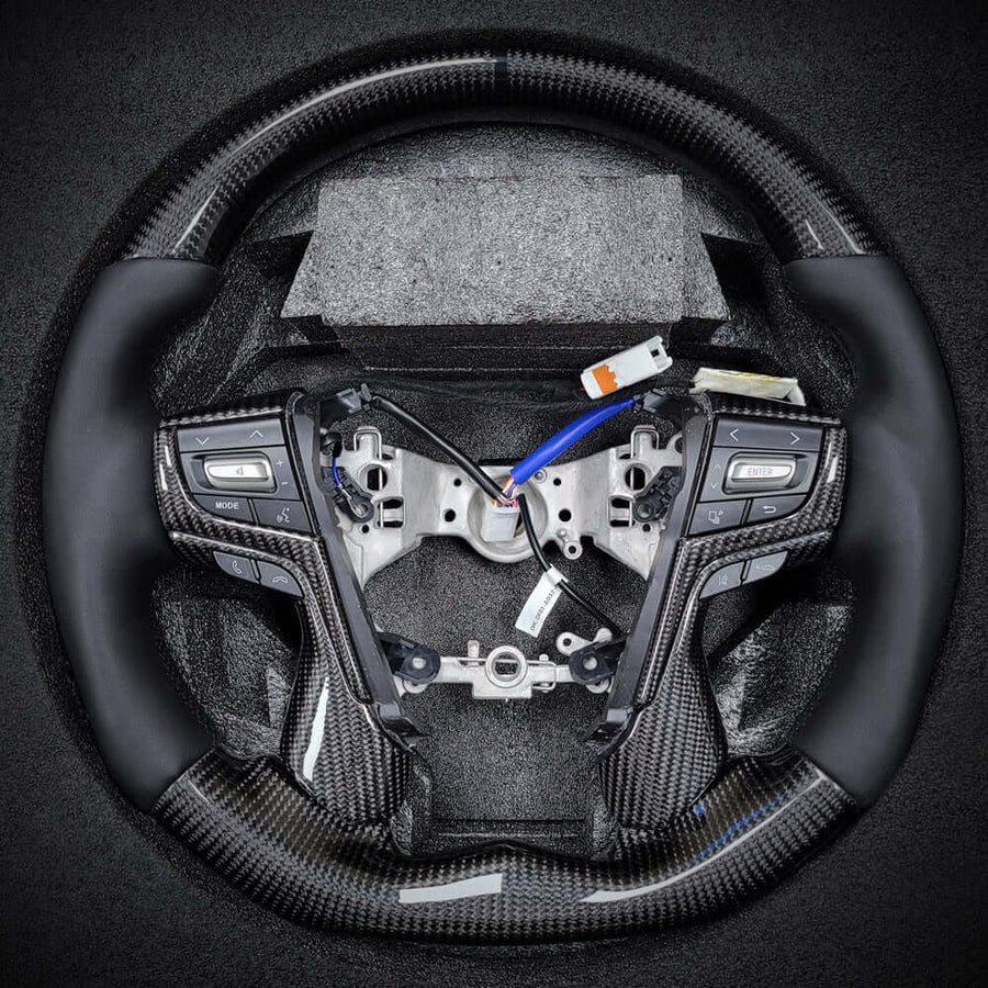 2016-2021 Toyota Land Cruiser Carbon Fiber Steering Wheel | HiRev Sports