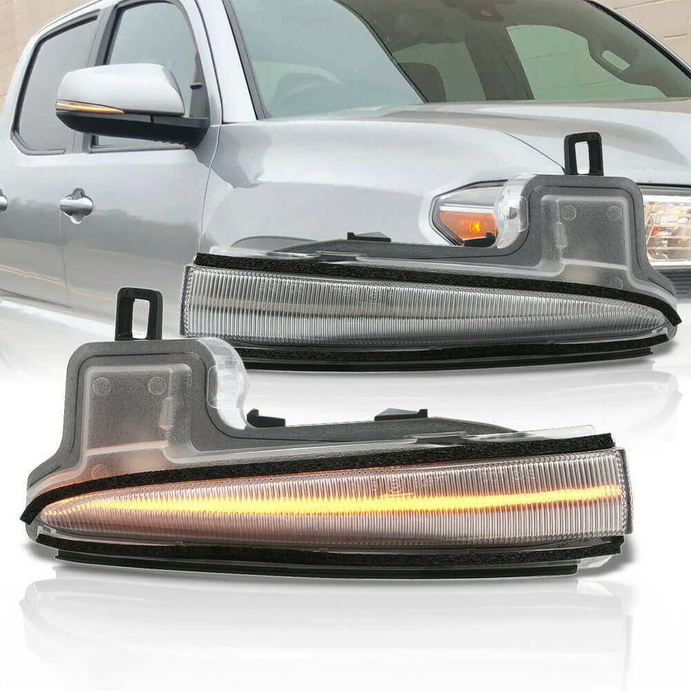 HRS 2016-21 Toyota Tacoma LED Side Mirrors Lights - V1