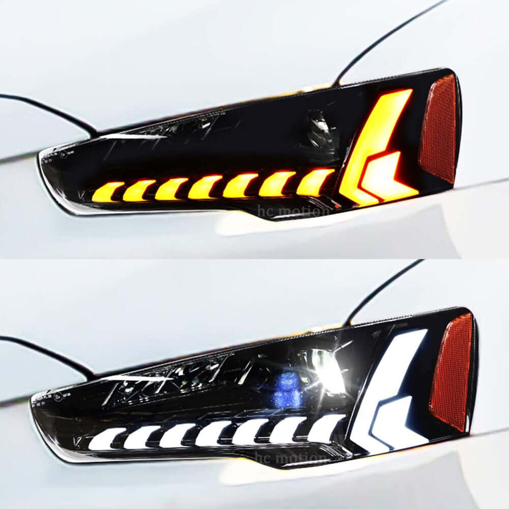 
                  
                    HRS - 2008-17 Mitsubishi Lancer LED Headlights V1
                  
                