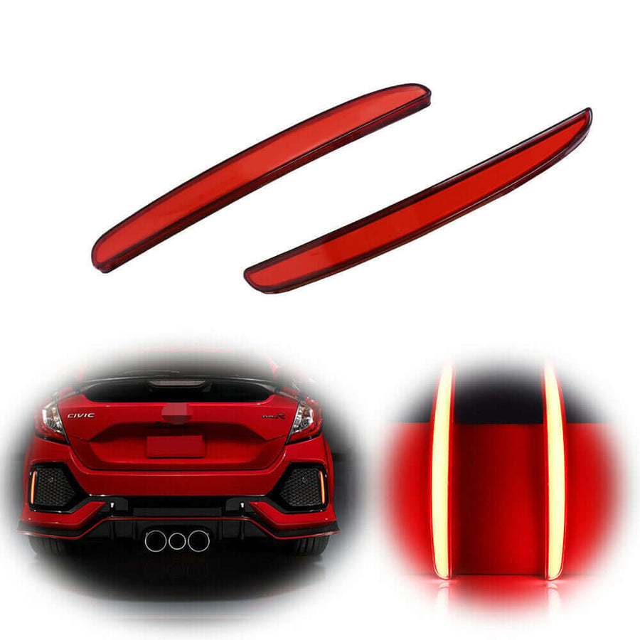 2017-2021 Honda Civic Hatchback FK7 FK8 LED Reflectors V1 | HiRev Sports
