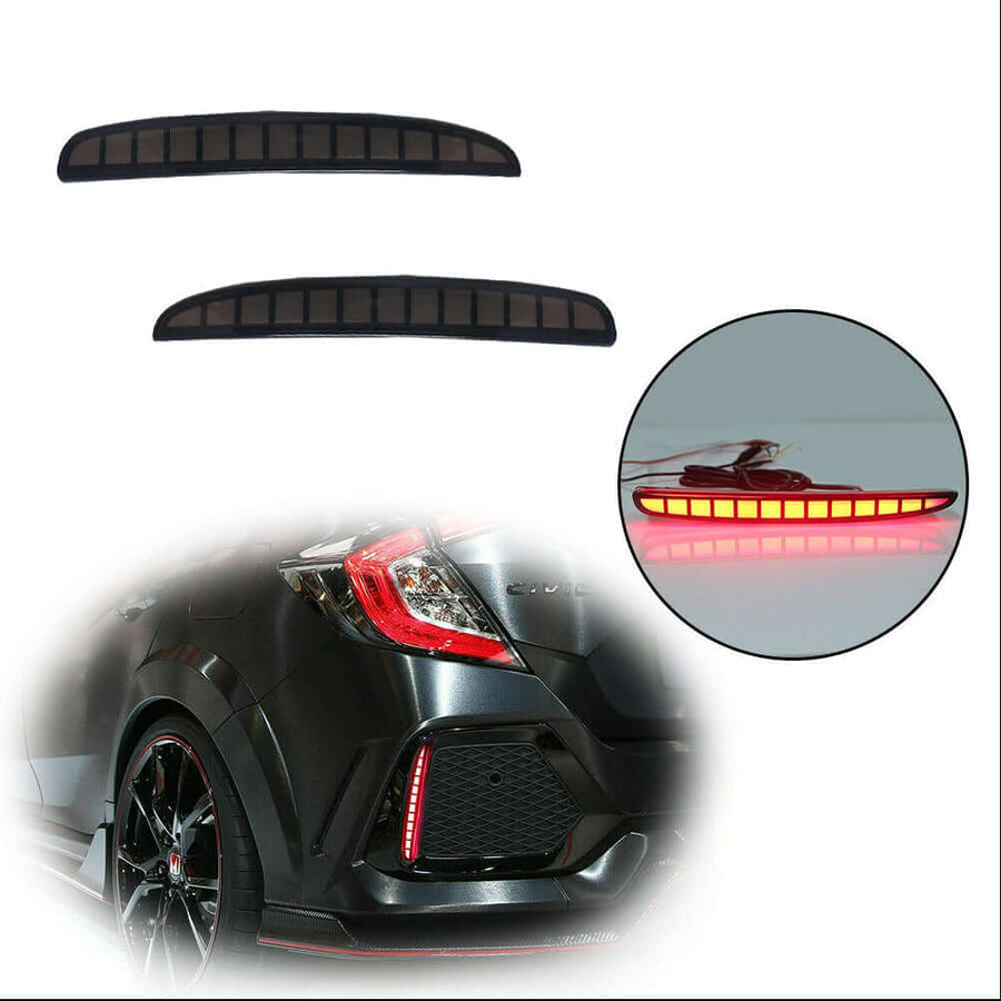 2017-2021 Honda Civic Hatchback FK7 FK8 LED Reflectors V2 | HiRev Sports