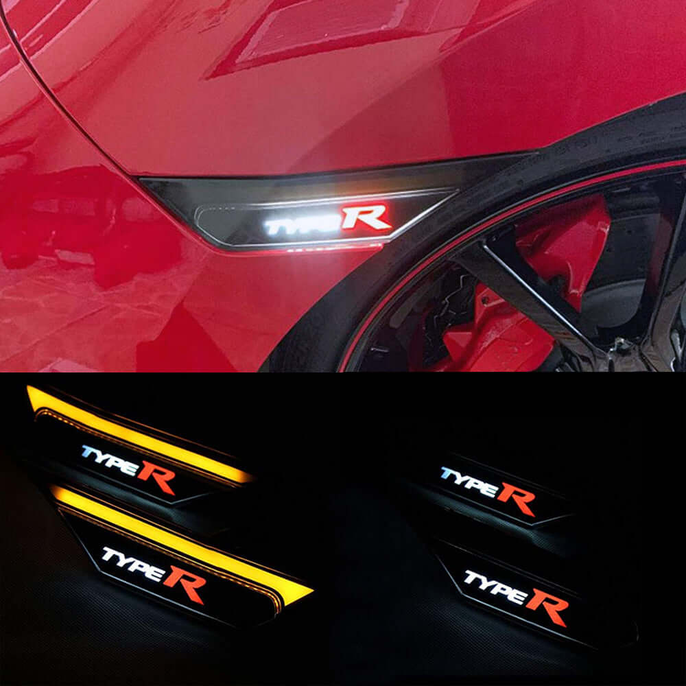 HRS 2017-20 Honda Civic 10th Gen Hatchback FK7 FK8 Type-R LED Side Markers