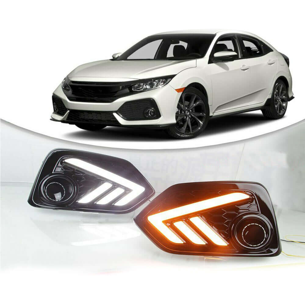 
                      
                        HRS 2017-20 Honda Civic 10th Gen Hatchback FK7 ONLY DRL's - V1
                      
                    