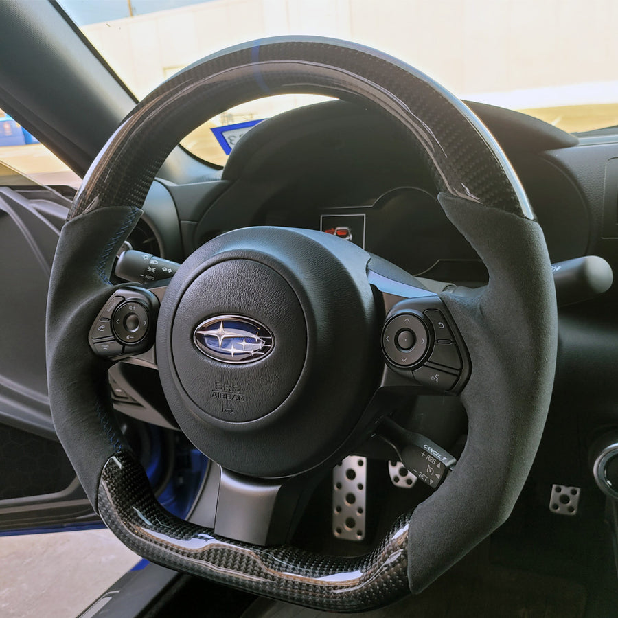 2017-2026 Toyota 86 Subaru BRZ Carbon Fiber Steering Wheel | HiRev Sports