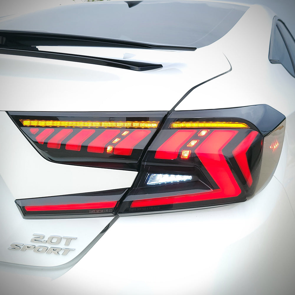 HRS 2018-22 Honda Accord LED Tail Lights - The Crown Series