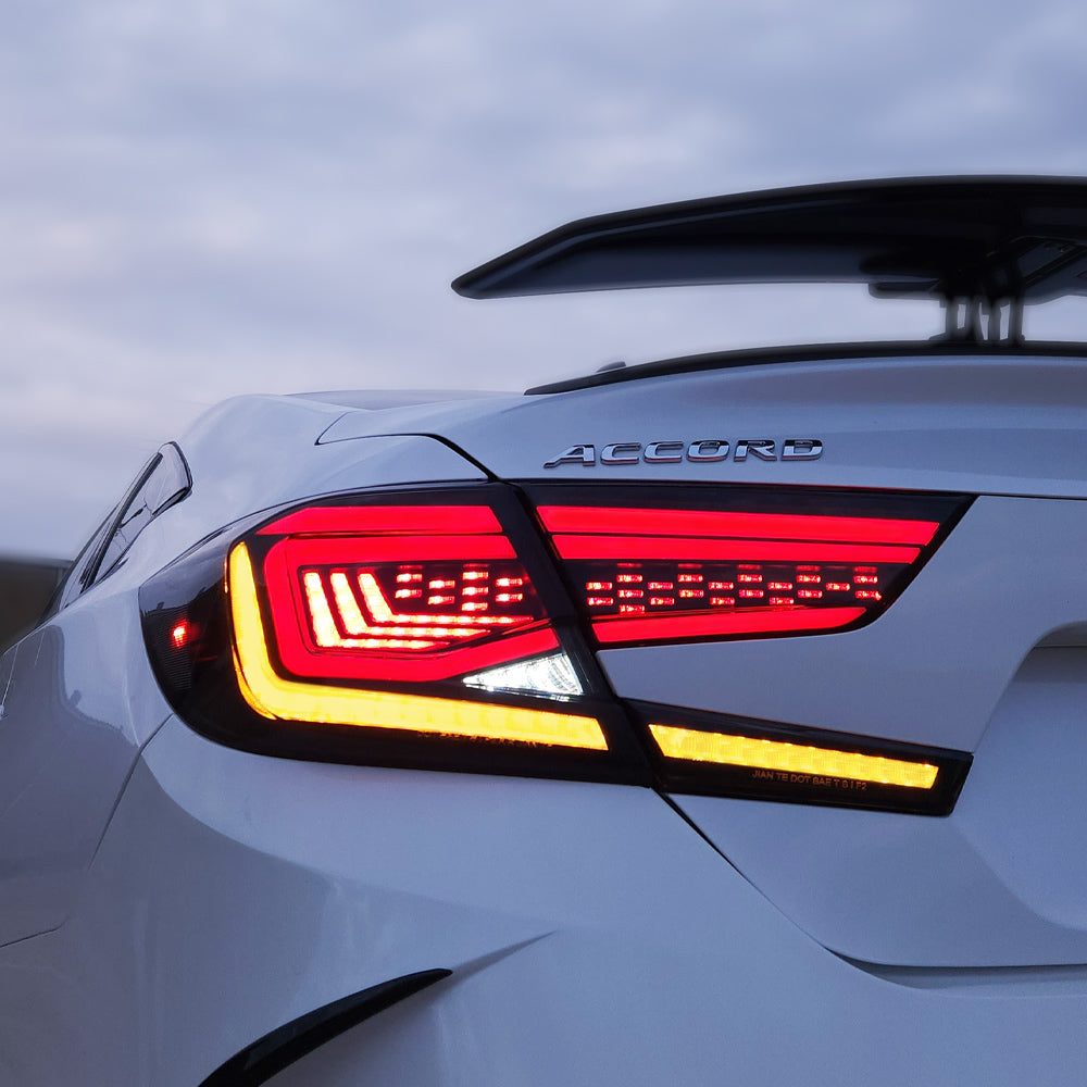 
                      
                        HRS 2018-22 Honda Accord LED Tail Lights - The Elite Series
                      
                    