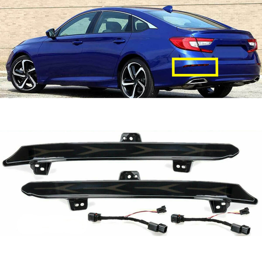 2018-2022 Honda Accord LED Rear Reflectors V2 Sequential | HiRev Sports
