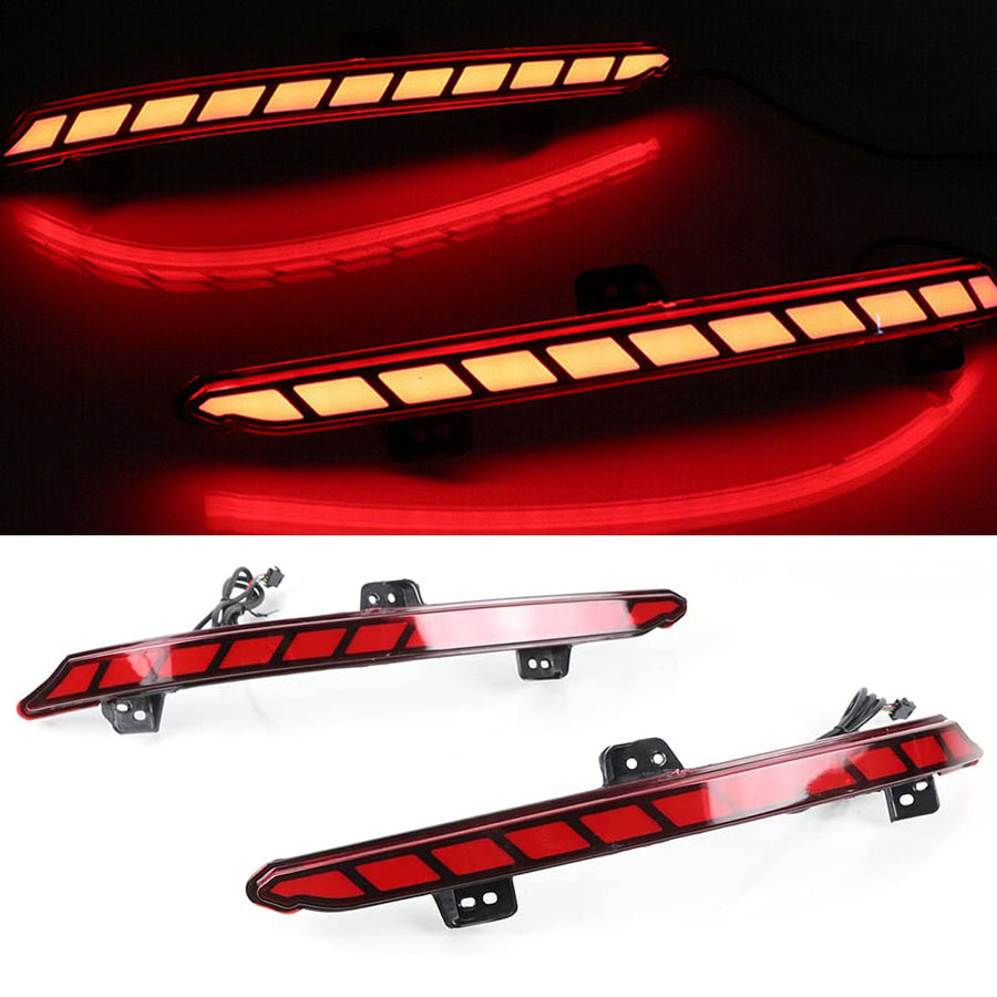 2018-2022 Honda Accord LED Rear Reflectors V4 Sequential | HiRev Sports