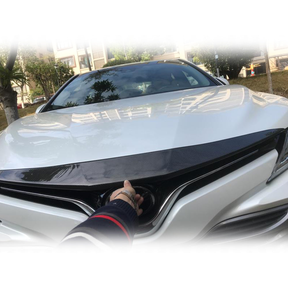 
                  
                    HRS - 2018-23 Toyota Camry Carbon Fiber Front Bumper Upper Garnish (LE/XLE only)
                  
                