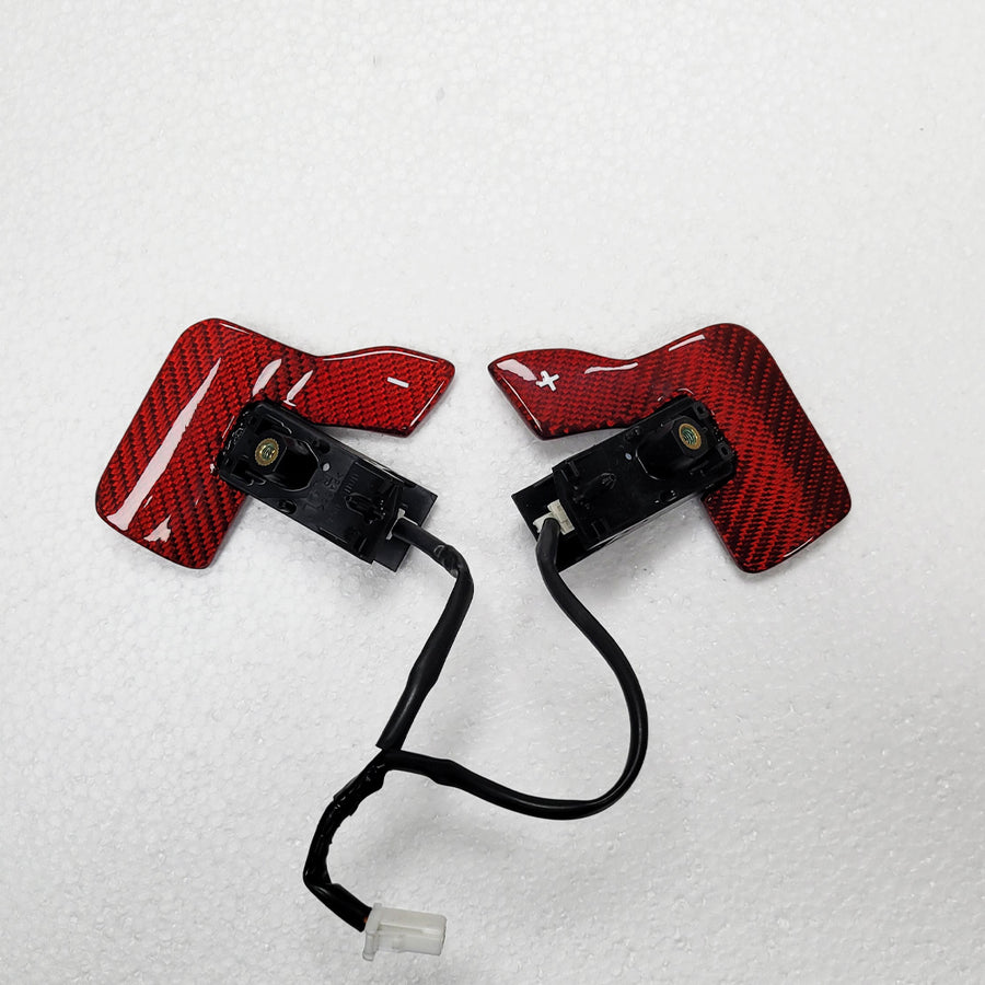 2018-2024 Toyota Camry Carbon Fiber Paddle Shifters | HiRev Sports