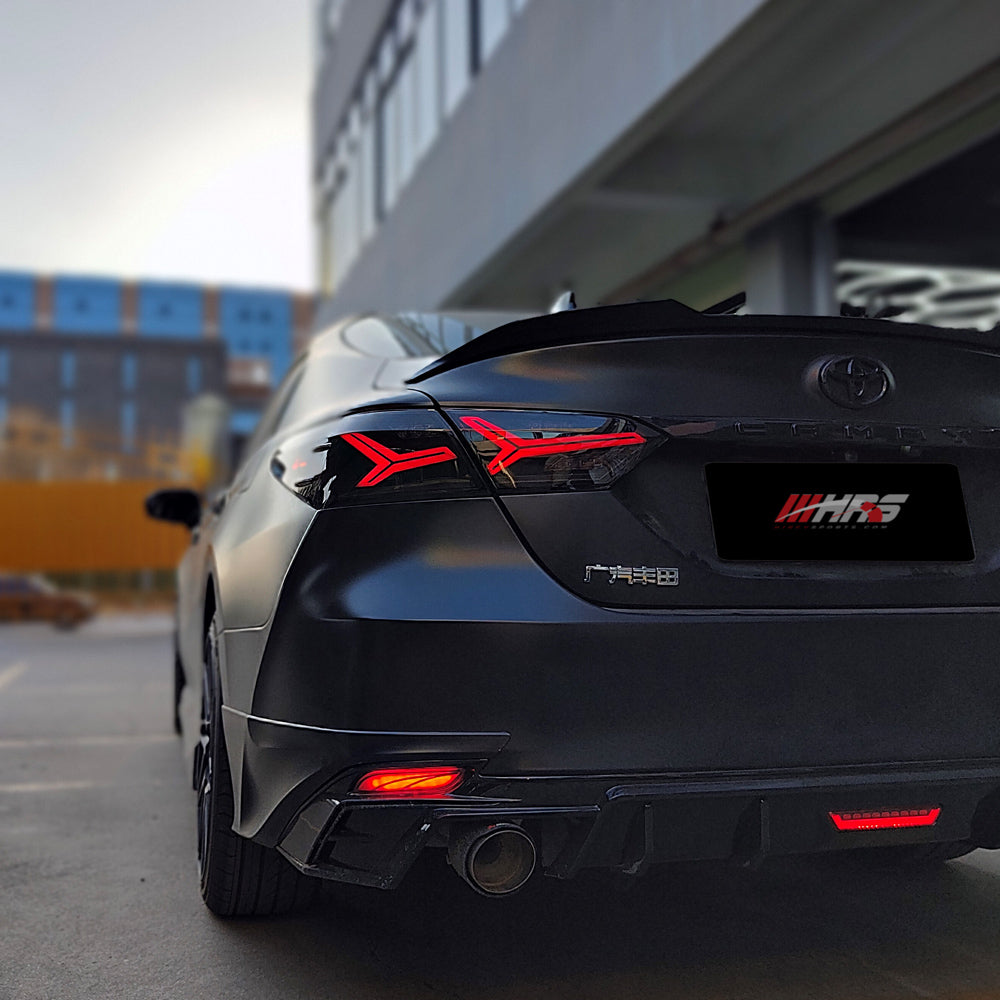 
                      
                        HRS 2018-24 Toyota Camry Aero Style LED Tail Lights
                      
                    