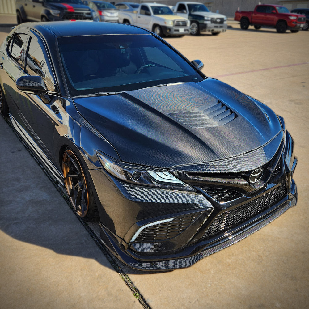 
                      
                        HRS 2018-24 Toyota Camry Carbon Fiber Hood - V3
                      
                    