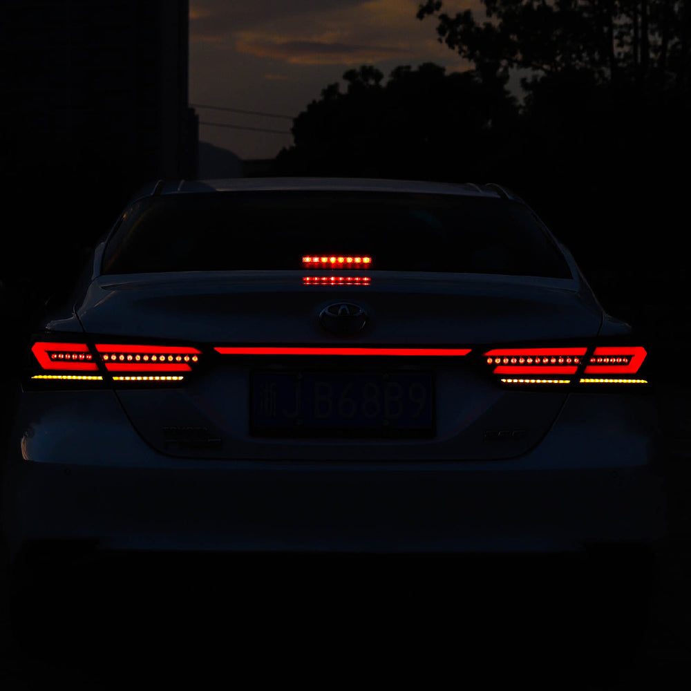 HRS - 2018-24 Toyota Camry LED Tail Lights - Edge Series