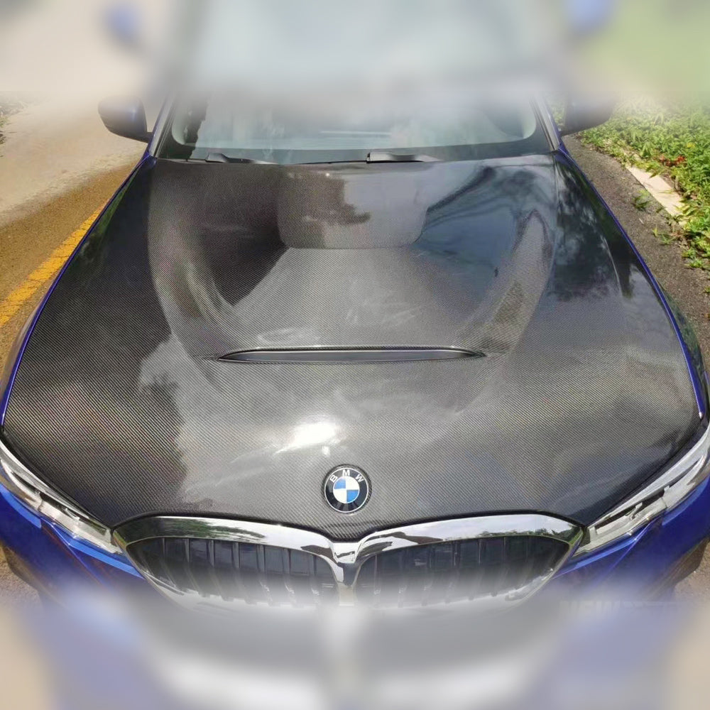 HRS 2019 BMW G20 Series Carbon Fiber Hood