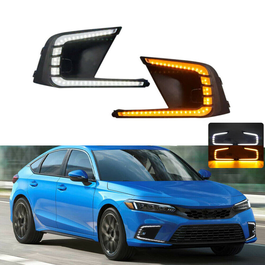 2022-2024 Honda Civic 11th Gen DRL + Fog Lights V1 | HiRev Sports