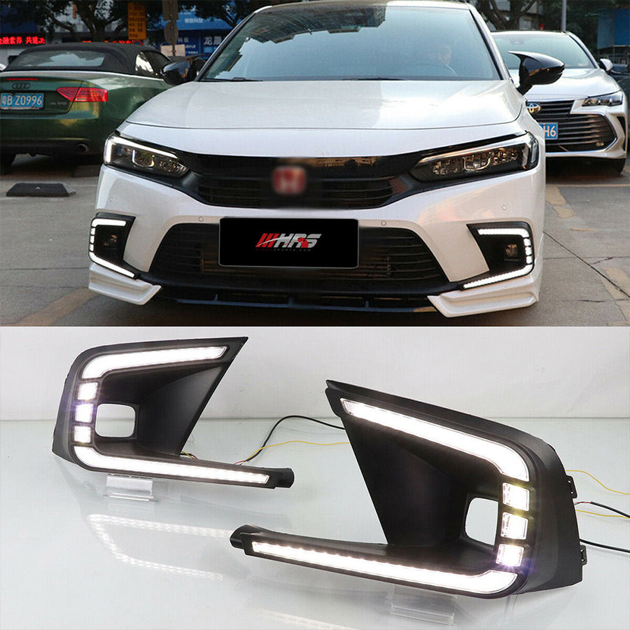2022-2024 Honda Civic 11th Gen DRL + Fog Lights V1 | HiRev Sports
