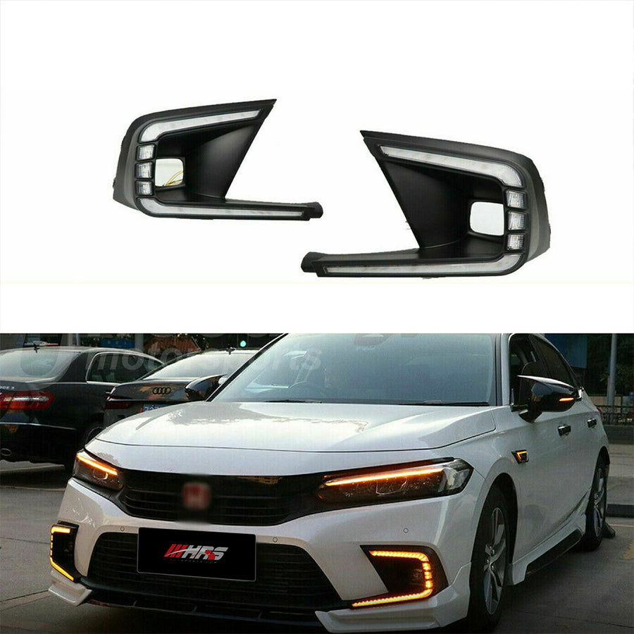2022-2024 Honda Civic 11th Gen DRL + Fog Lights V1 | HiRev Sports