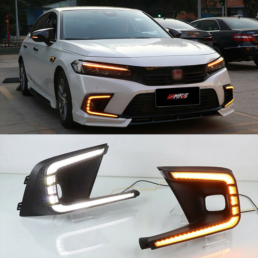 2022-2024 Honda Civic 11th Gen DRL + Fog Lights V1 | HiRev Sports